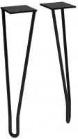 Ножки для мебели Odeon Rive Gauche матовый черный, 32 см EB2569-BL