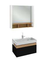 Комплект мебели для ванной 100 см Jacob Delafon Terrace, EXC9112-00+EB1182-NF+EB1187-274
