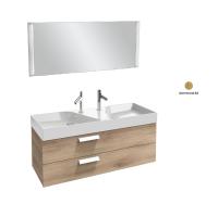 Комплект мебели для ванной 120 см Jacob Delafon Rythmik, EB577-NF+EXM112-Z-00+EB1305-E70