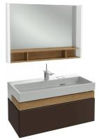 Комплект мебели для ванной 100 см Jacob Delafon Terrace, EXC112-00+EB1182-NF+EB1187-G98