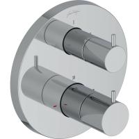 Термостат для душа Jacob Delafon Metro E78024-4A-CP хром глянец, на 2 потребителя