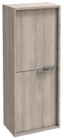 Шкаф-пенал Jacob Delafon Vivienne 40x100 см, корпус серый дуб, фасад серый дуб, EB1587-E71-E71
