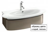 Тумба под раковину 110 см Jacob Delafon Presquile EB1101-N21 серый титан лак