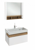 Комплект мебели для ванной 80 см Jacob Delafon Terrace, EXD112-00+EB1181-NF+EB1186-G1C