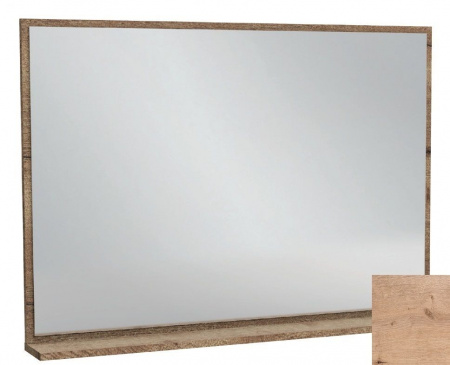 Зеркало Jacob Delafon Vivienne EB1598-E70, 100x70 см, с полочкой, цвет арлингтонский дуб