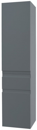 Шкаф-пенал 35 см Jacob Delafon Madeleine EB2069D-J54 серый матовый лак