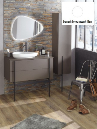 Комплект мебели для ванной 80 см Jacob Delafon Nouvelle Vague, EB3049-NF+EXAR112-Z-00+EB3030-G1C