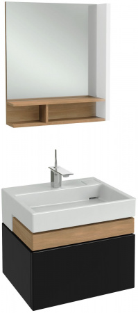 Комплект мебели для ванной 80 см Jacob Delafon Terrace, EXD9112-00+EB1181-NF+EB1186-274