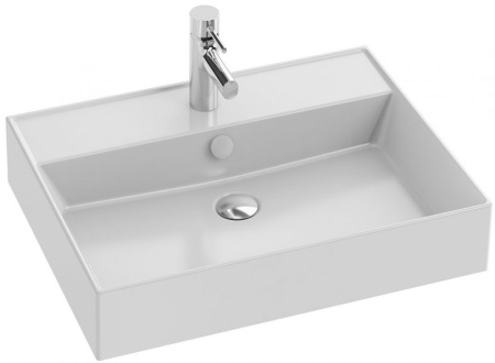 Раковина Jacob Delafon Vivienne EXBH112-00, 60x46.6 см, белая