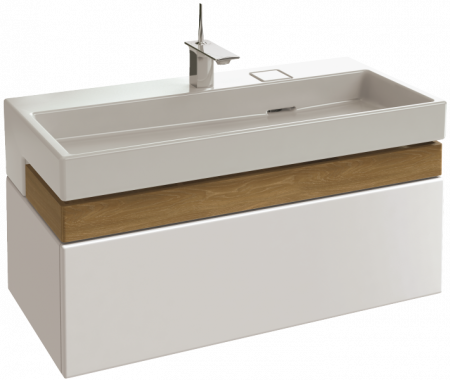 Комплект мебели для ванной 100 см Jacob Delafon Terrace, EXC112-00+EB1182-NF+EB1187-G1C