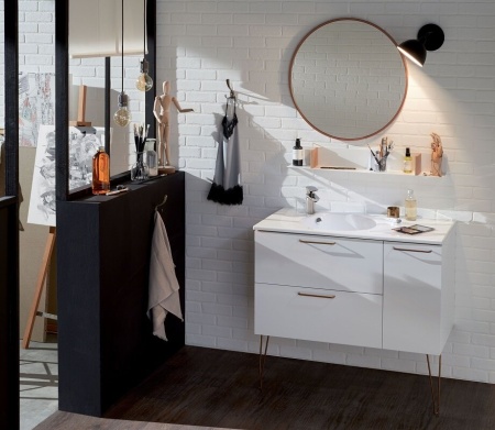 Светильник Jacob Delafon Odeon Rive Gauche EB2575-NF, светодиодный, плафон черный
