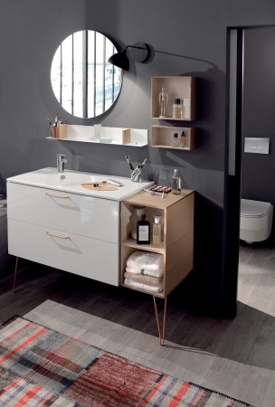 Светильник Jacob Delafon Odeon Rive Gauche EB2575-NF, светодиодный, плафон черный