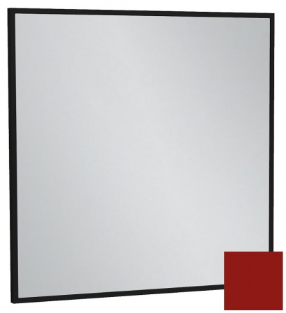 Зеркало Jacob Delafon Silhouette EB1423-S08, 60x60 см, лакированная рама темно-красный сатин