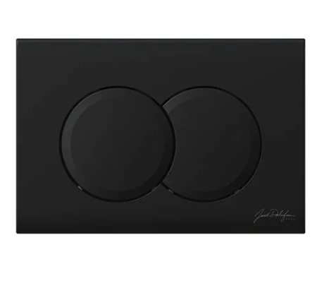 Инсталляция Jacob Delafon E28079RU-BL, с безободковым унитазом Vive, сиденье с микролифтом, клавиша черная матовая
