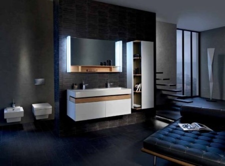 Тумба под раковину Jacob Delafon Terrace 120 см, EB1188-G1C, подвесная, цвет - белый лак