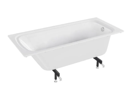 Jacob Delafon E6D363RU-00 Elite ванна из литьевого мрамора 180х80 см в комплекте с каркасом