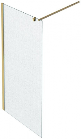 Душевая стенка Jacob Delafon Contra Mix N'Match, E22W120S2-NF, 120 см, Walk In, стекло с текстильным тиснением, без профиля