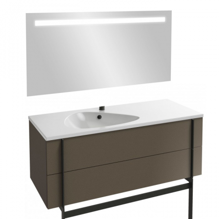 Комплект мебели для ванной 121 см Jacob Delafon Nouvelle Vague, EB1418-NF+EXAP112-Z-00+EB3035-E73