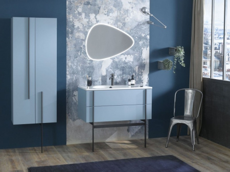 Комплект мебели для ванной 100 см Jacob Delafon Nouvelle Vague, EB3049-NF+EB3032-G91+EXAQ112-Z-MK4