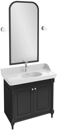 Зеркало Jacob Delafon Cleo 1889, 65 см, цвет интенсивный серый лак, EB728-MWB