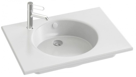 Раковина 71 см Jacob Delafon Odeon Rive Gauche EXAX112-Z-00, белый