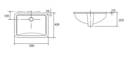 Раковина Jacob Delafon (Kohler) встраиваемая 2215T-M-0